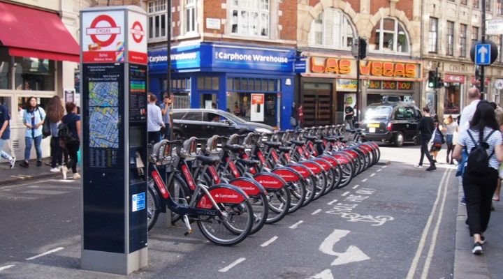 ロンドンTfLのレンタル自転車利用ガイド【料金・借り方】